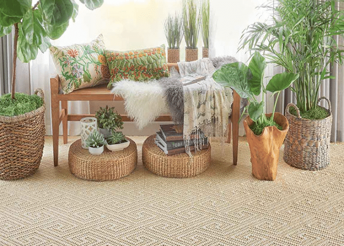How to decorate with natural materials
